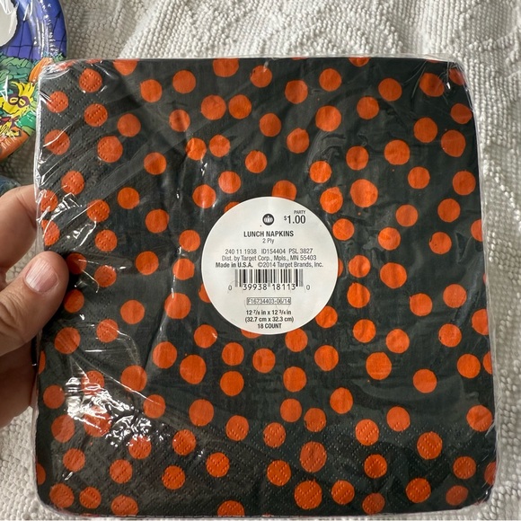 Vintage Snoopy Halloween Plates and Napkins‎ Set Hallmark - Picture 7 of 7